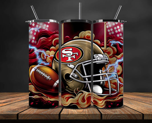 San Francisco ers Tumbler Wraps,NFL Tumbler Wrap By AI, AI Tumbler Design 28