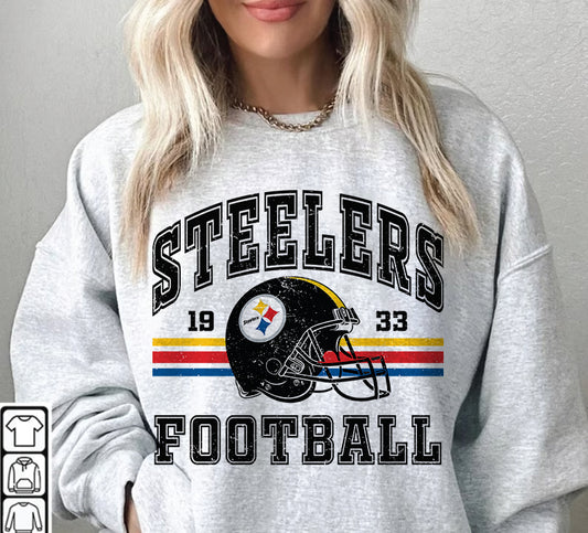 Pittsburgh Steelers Football Sweatshirt png ,  T-Shirt Png, NFL T-Shirt Design 29