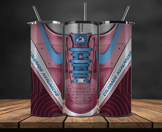 Colorado Avalanche Tumbler Wrap, NHL Sneaker Tumbler Wrap 29