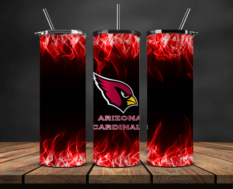 Cardinals Tumbler Wrap ,Tumbler 20oz with fire effect  02
