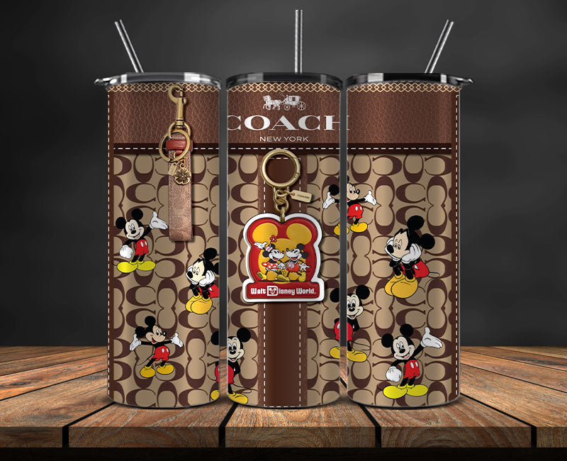 Coach Tumbler Wrap, Coach Tumbler Png ,Luxury Logo Fashion Png 02