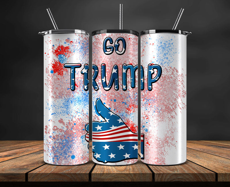 Donald Trump 2024 Tumbler Wrap,Trump 2024 ,Presidential Election 2024 ,Race To The White House 02