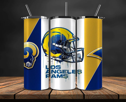 Los Angeles Rams Tumbler Wrap, NFL Logo Tumbler Png, NFL Design Png-31