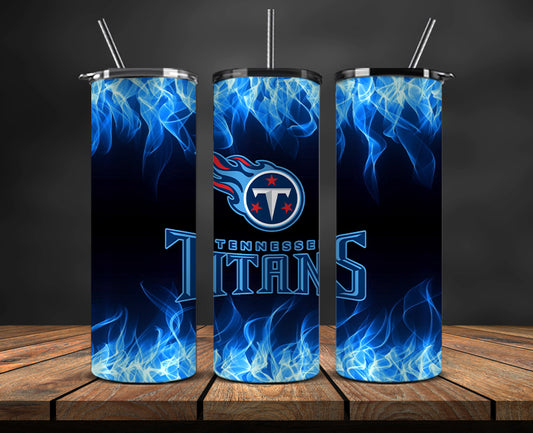 Titans Tumbler Wrap ,Tumbler 20oz with fire effect  31