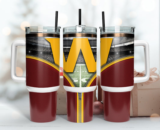 Washington Commanders 40oz Tumbler,NFL Tumbler Wrap , 40oz Tumbler Sublimation Png , 40oz Tumbler Wrap 64