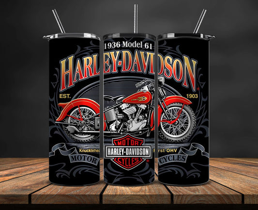 Harley Skinny Tumbler Png, Motor Harley Digital Tumbler Wrap, Harley Tumbler Wrap New 32