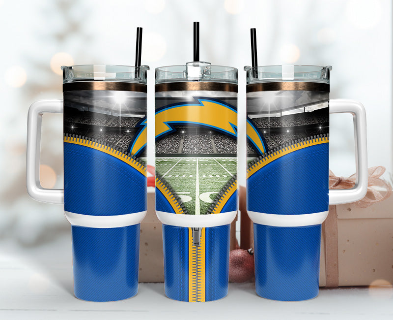 Los Angeles Chargers 40oz Tumbler,NFL Tumbler Wrap , 40oz Tumbler Sublimation Png , 40oz Tumbler Wrap 65