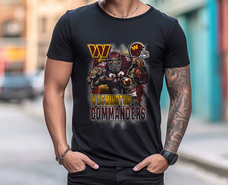 Washington Commanders  T-Shirt Png, NFL T-Shirt Design 32