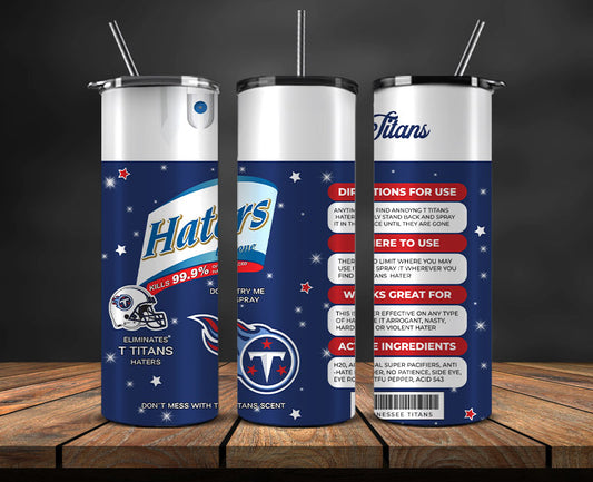 Tennessee Titans Haters Be Gone Tumbler Png, Nfl Tumbler Png 32