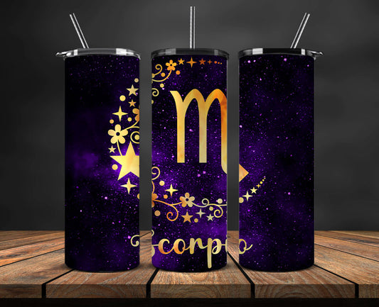 Zodiac Skinny Tumbler , Zodiac Tumbler Wrap Template 33