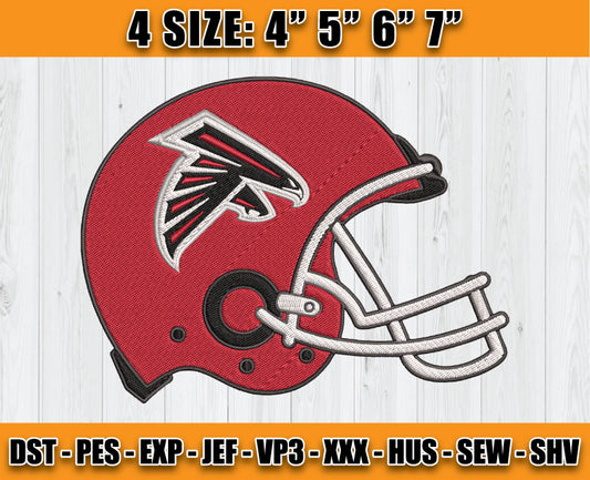 Atlanta Falcons Embroidery, NFL Falcons Embroidery, NFL Machine Embroidery Digital 34