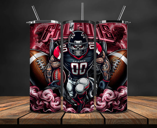 Atlanta Falcons Tumbler Wrap, NFL Tumbler Wrap By AI, AI Tumbler Wrap 34