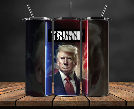 Donald Trump 2024 Tumbler Wrap,Trump 2024 ,Presidential Election 2024 ,Race To The White House 34