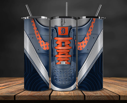 Detroit Tigers Tumbler Wrap , MLB Sneaker Tumbler Wrap 35