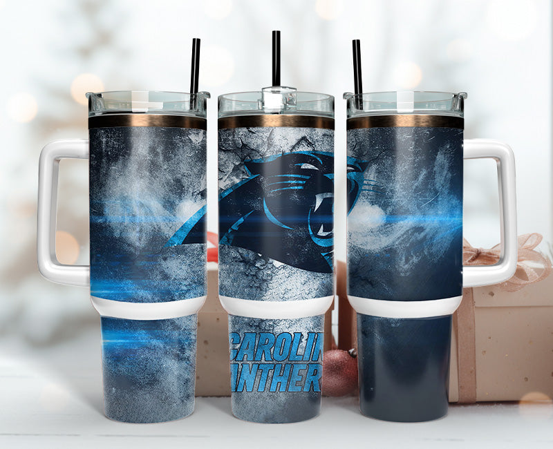 Carolina Panthers Tumbler 40oz Png,  40oz Tumbler Skinny  37
