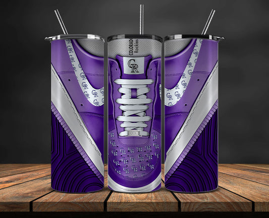 Colorado Rockies Tumbler Wrap , MLB Sneaker Tumbler Wrap 38