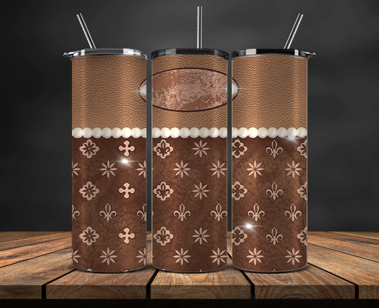 Fashion Style Tumbler Wrap , Luxury Logo Brand 83