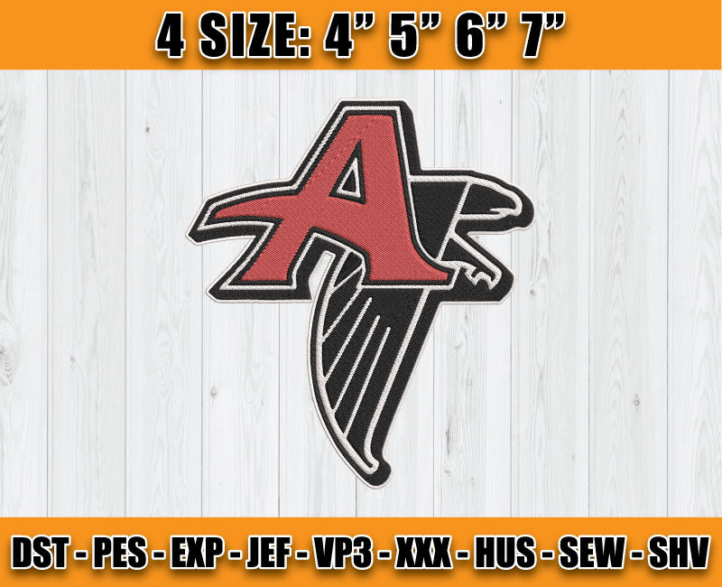 Atlanta Falcons Embroidery, NFL Falcons Embroidery, NFL Machine Embroidery Digital 40