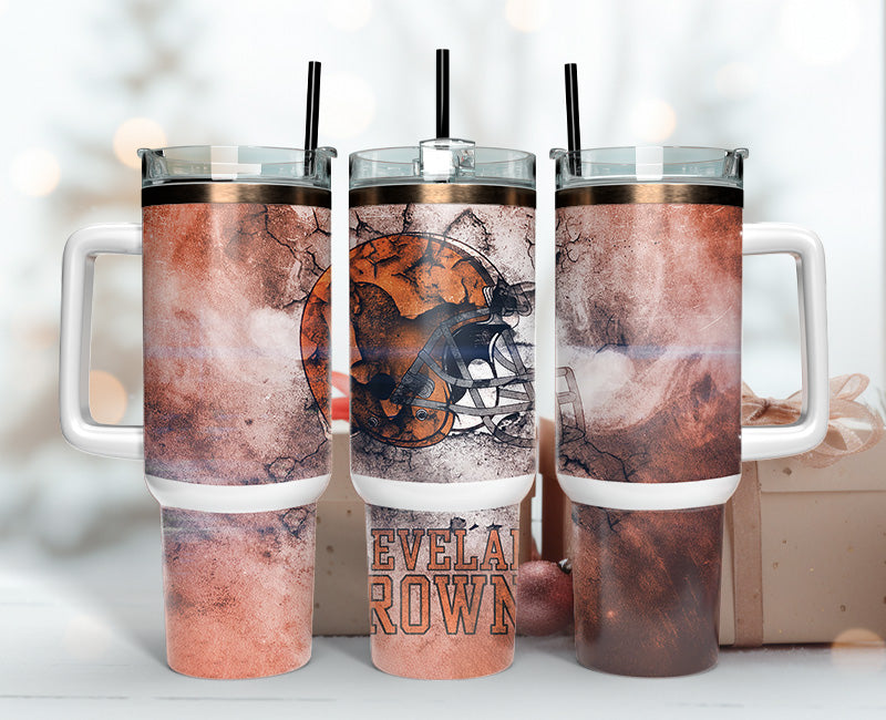 Cleveland Browns Tumbler 40oz Png,  40oz Tumbler Skinny  40