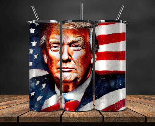 Donald Trump 2024 Tumbler Wrap,Trump 2024 ,Presidential Election 2024 ,Race To The White House 41