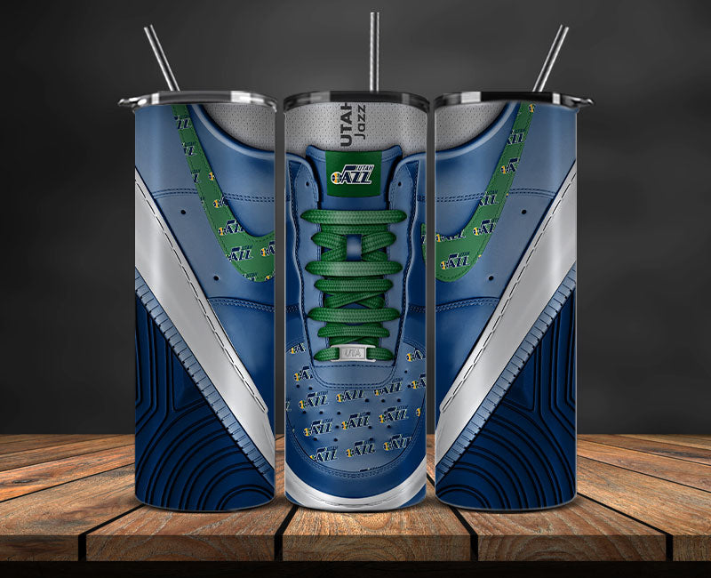 Utah Jazz Tumbler Wrap, NBA Sneaker Tumbler Wrap 42