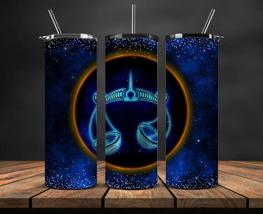 Zodiac Skinny Tumbler , Zodiac Tumbler Wrap Template 43