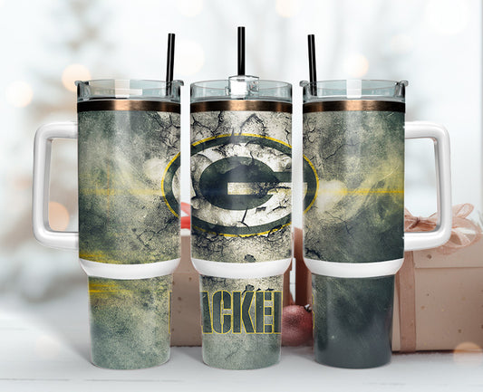 Green Bay Packers Tumbler 40oz Png,  40oz Tumbler Skinny  44