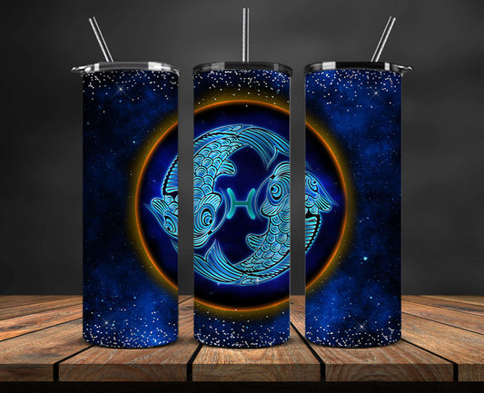 Zodiac Skinny Tumbler , Zodiac Tumbler Wrap Template 44