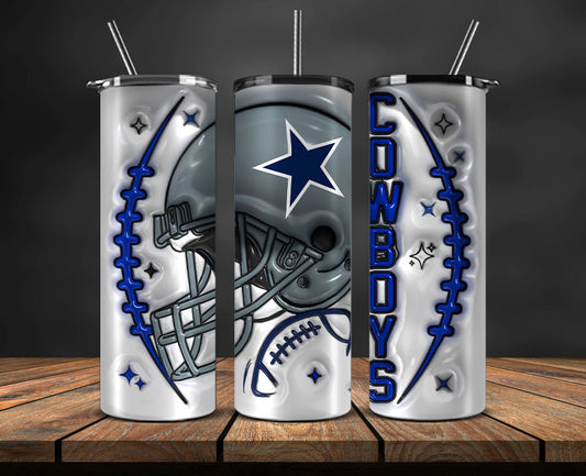 Dallas Cowboys Inflated Puffy Tumbler Wraps , Nfl Tumbler Png 44