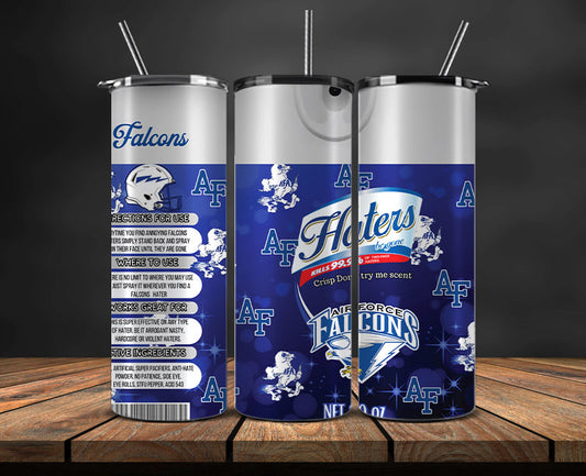 Air Force Falcons Haters BeGone Tumbler Wrap, College Haters BeGone Tumbler Png 44