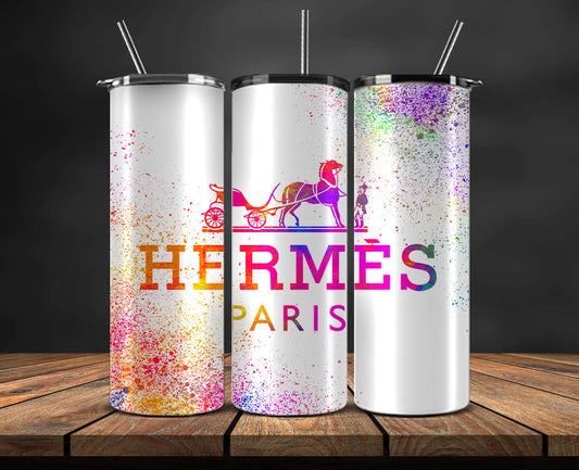 Hermes Tumbler Wrap, Hermes Tumbler Png ,Luxury Logo Fashion Png 44