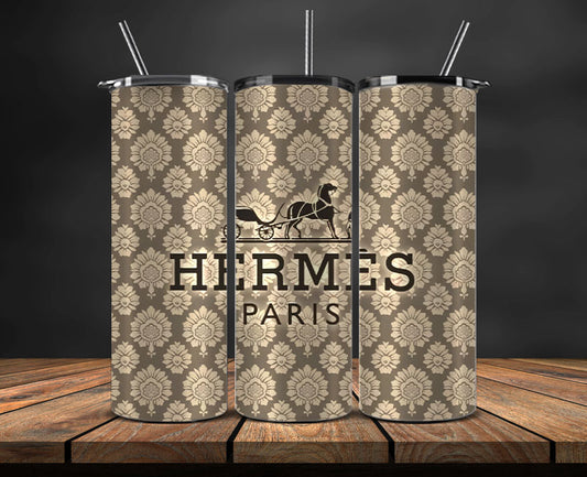 Hermes Tumbler Wrap, Hermes Tumbler Png ,Luxury Logo Fashion Png 45