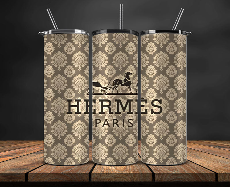 Hermes Tumbler Wrap, Hermes Tumbler Png ,Luxury Logo Fashion Png 45