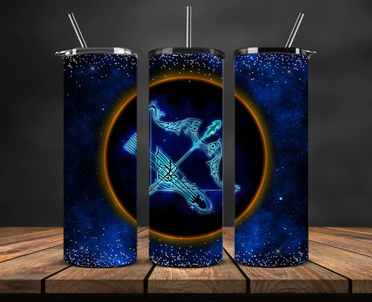 Zodiac Skinny Tumbler , Zodiac Tumbler Wrap Template 45