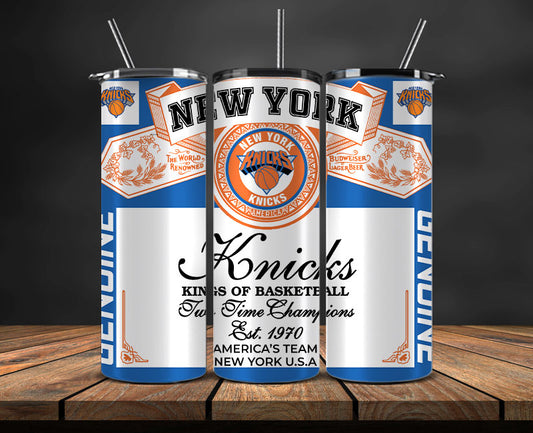 New York Knicks Tumbler Wrap, Basketball Design,NBA Teams,NBA Sports,Nba Tumbler Wrap,NBA DS-45