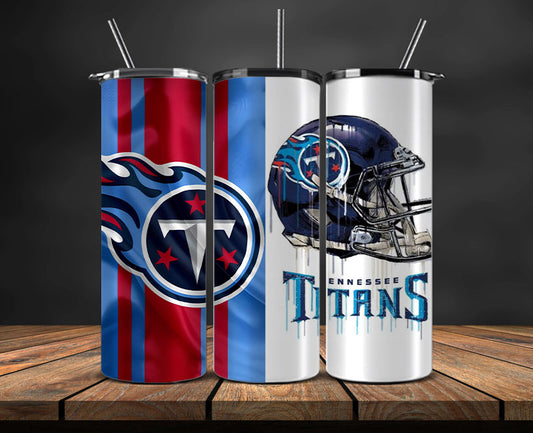 Tennessee Titans Tumbler Wrap, NFL Logo Tumbler Png, NFL Design Png-47