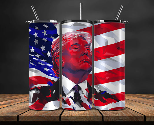 Donald Trump 2024 Tumbler Wrap,Trump 2024 ,Presidential Election 2024 ,Race To The White House 47