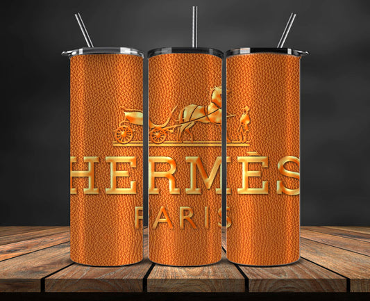 Hermes Tumbler Wrap, Hermes Tumbler Png ,Luxury Logo Fashion Png 47