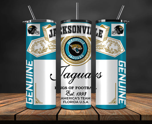 Jacksonville Jaguars Tumbler Wrap,Vintage Budweise Tumbler Wrap DS 48