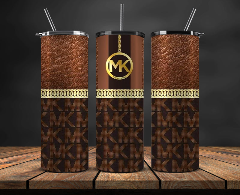 Logo Fashion Tumbler Designs, MK Tumbler, Brand Logo Tumbler Wrap New 48