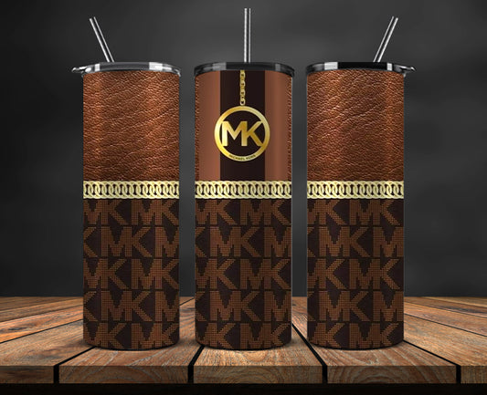 Logo Fashion Tumbler Designs, MK Tumbler, Brand Logo Tumbler Wrap New 48