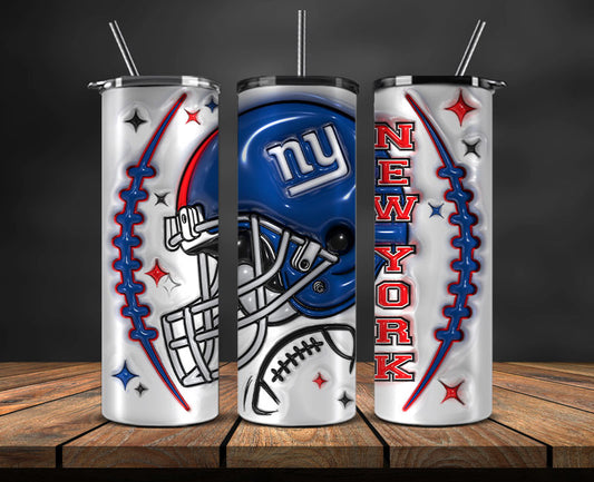 New York Giants Inflated Puffy Tumbler Wraps , Nfl Tumbler Png 49