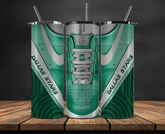 Dallas Stars Tumbler Wrap, NHL Sneaker Tumbler Wrap 04