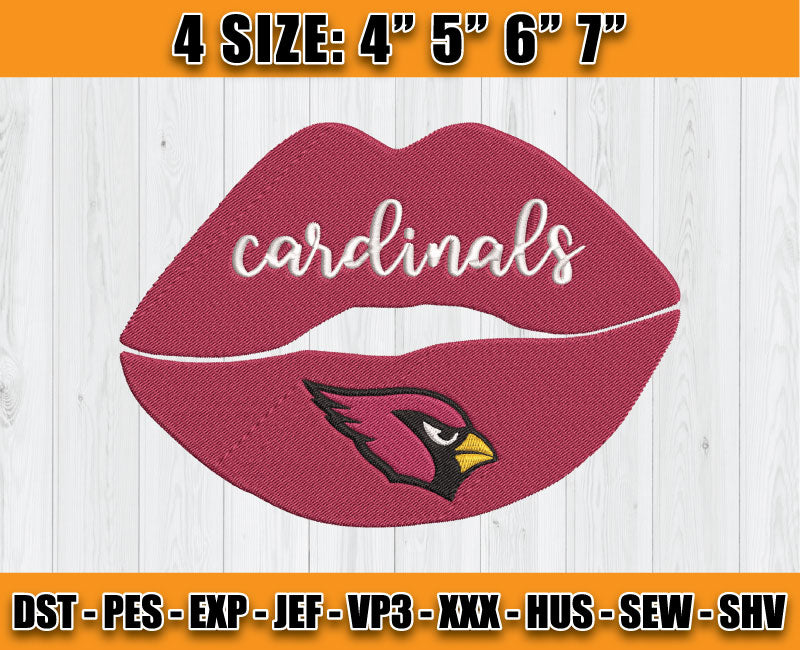 Cardinals Embroidery, NFL Cardinals Embroidery, NFL Machine Embroidery Digital 04