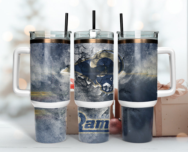 Los Angeles Rams Tumbler 40oz Png,  40oz Tumbler Skinny  51