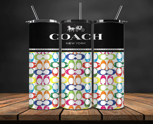 Coach Tumbler Wrap, Coach Tumbler Png ,Luxury Logo Fashion Png 53