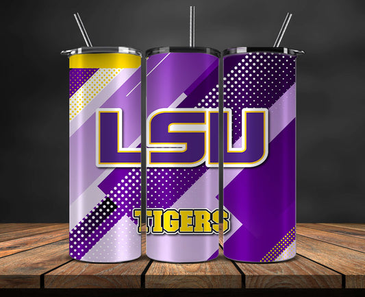 Tigers Logo 20 oz Tumbler Png ,College Football 20 Oz Tumbler Wrap 53
