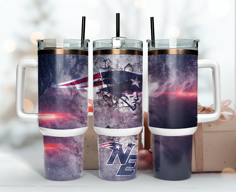 New England Patriots Tumbler 40oz Png,  40oz Tumbler Skinny  54