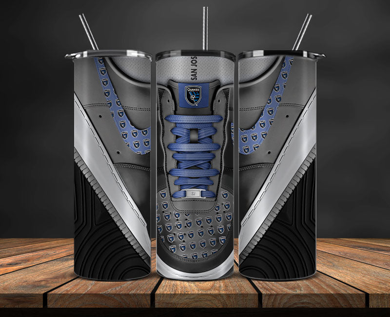 San Jose Earthquakes Tumbler Wrap, MLS Sneakers Tumbler Wrap 54