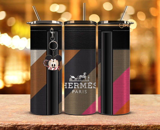 Hermes  Tumbler Wrap, Hermes Tumbler Png, Hermes Logo,Luxury Logo Brand 56